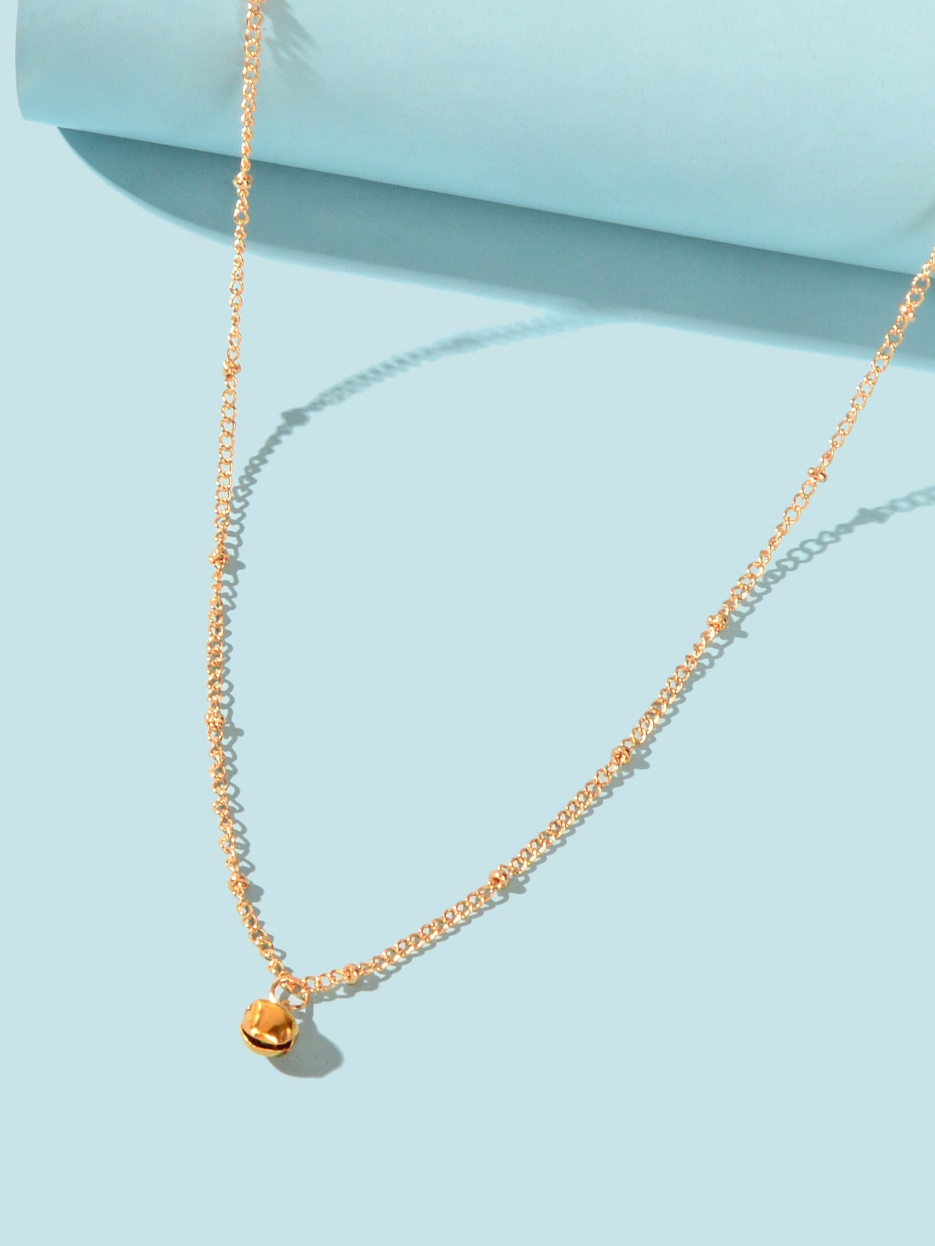 Sexy Body Chain da Spiaggia con Perline Metallizzate